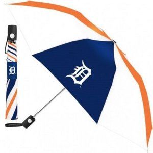MLB Detroit Tigers 42" Travel Umbrella by McArthur for Windcraf